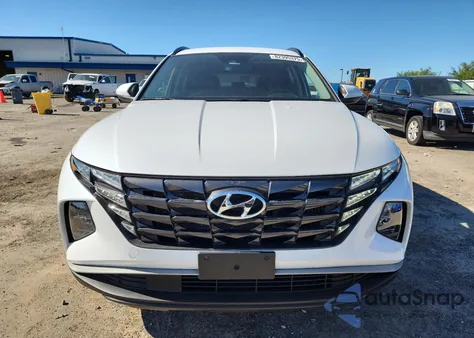 2024 Hyundai Tucson Blue из США, поврежденный, VIN KM8JBCD18RU224556